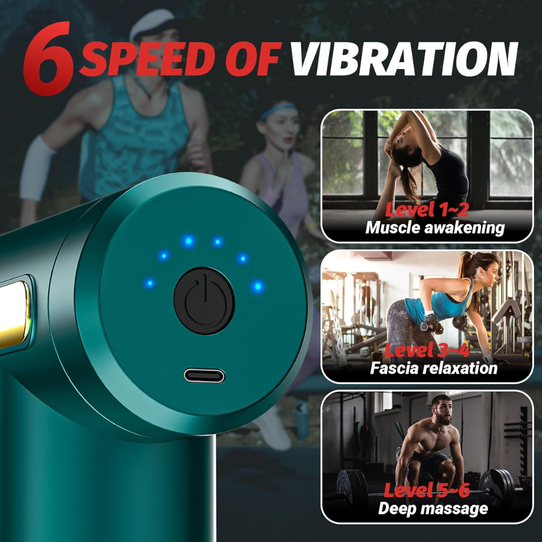Nyphera™ Gun Massager – Pain Relief & Muscle Recovery