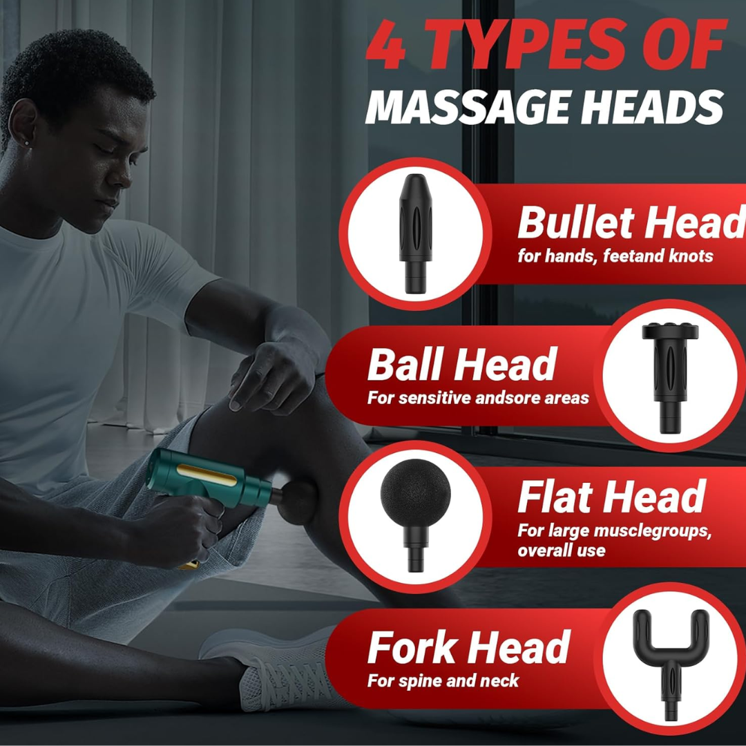 Nyphera™ Gun Massager – Pain Relief & Muscle Recovery