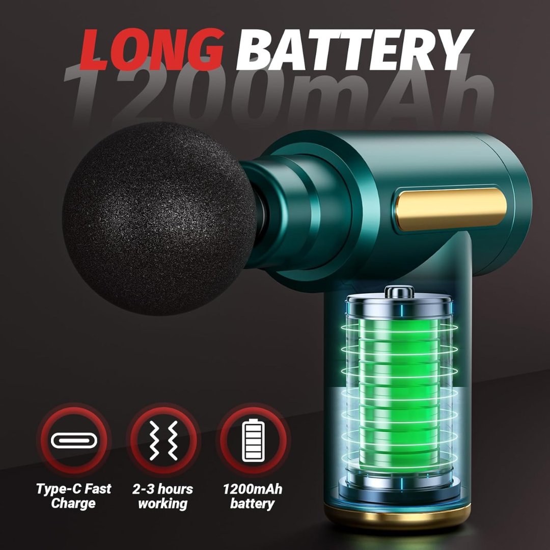 Nyphera™ Gun Massager – Pain Relief & Muscle Recovery